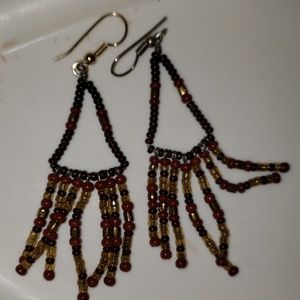 beaded earrings